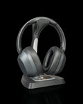 Arch Stand Headphone Holder – 3D Printed Headset Display with Accessory Tray – Gaming Desk Organiser