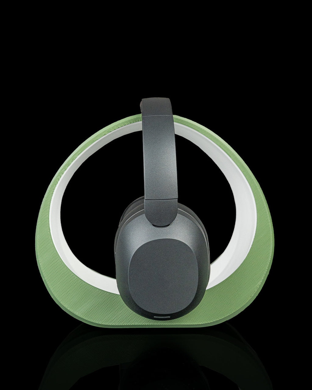 Ring Dock Headphone Holder – 3D Printed Headset Stand – Modern Gaming Desk Organiser and Gamer Gift