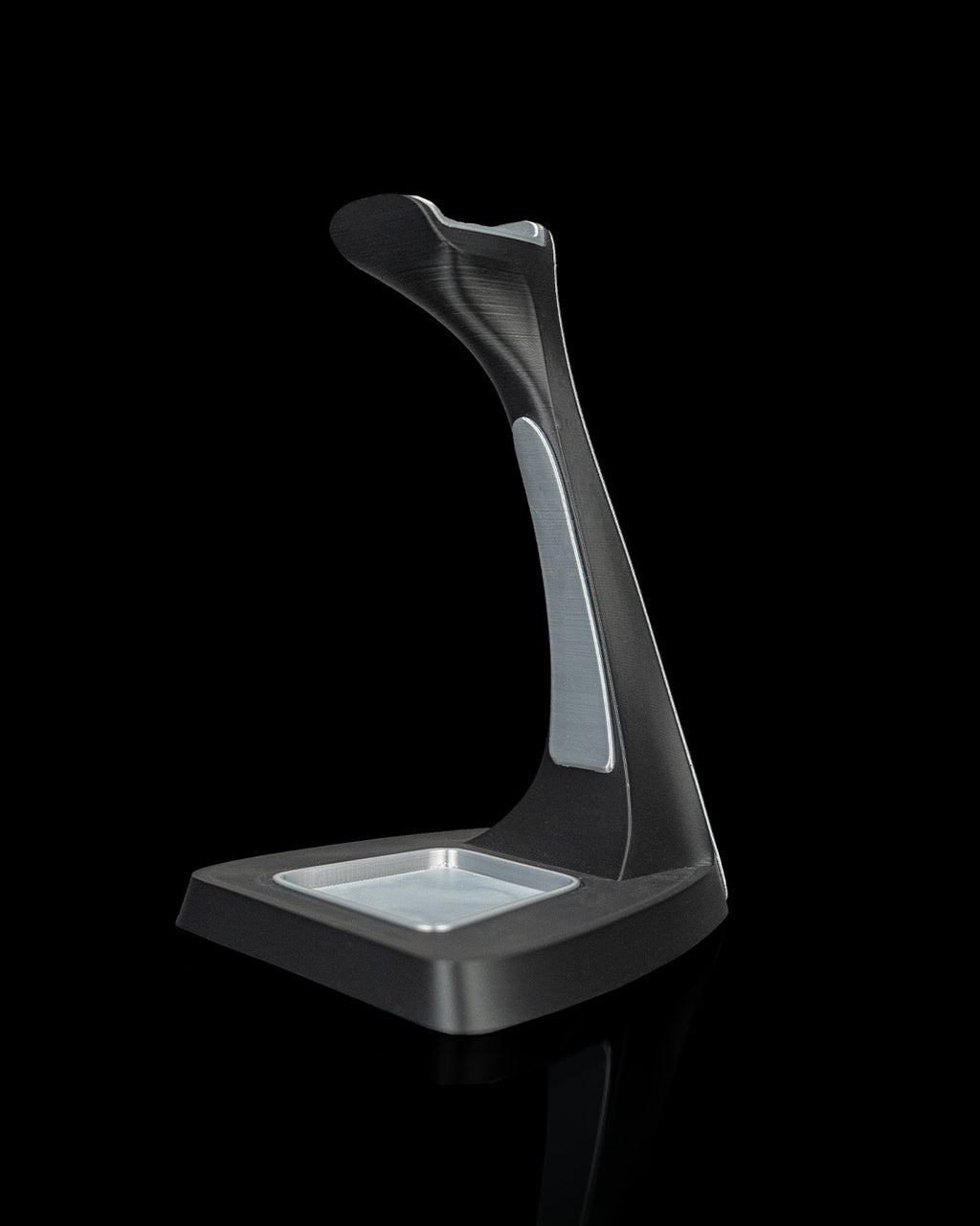 Arch Stand Headphone Holder – 3D Printed Headset Display with Accessory Tray – Gaming Desk Organiser