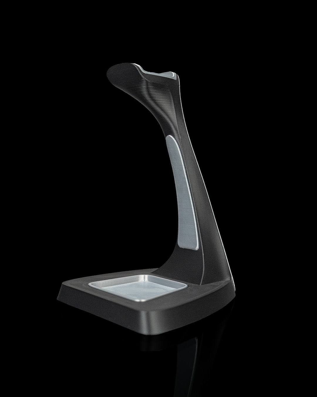 Arch Stand Headphone Holder – 3D Printed Headset Display with Accessory Tray – Gaming Desk Organiser