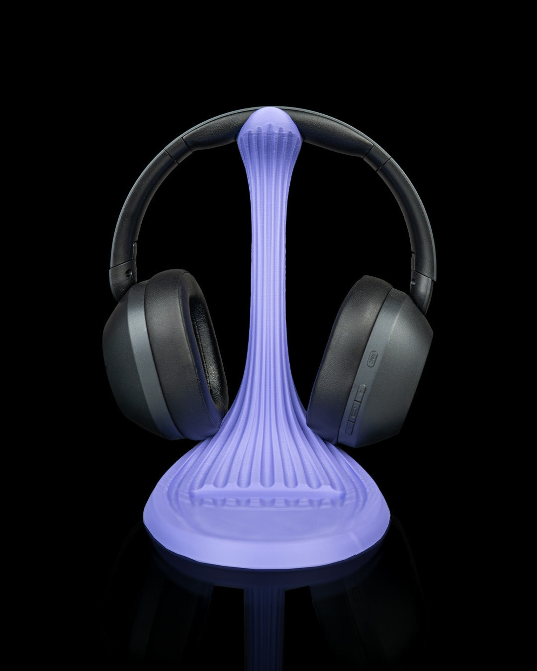 Flow Stand – Headphone & Phone Holder – 3D Printed Gaming Desk Organiser – Modern Headset Display