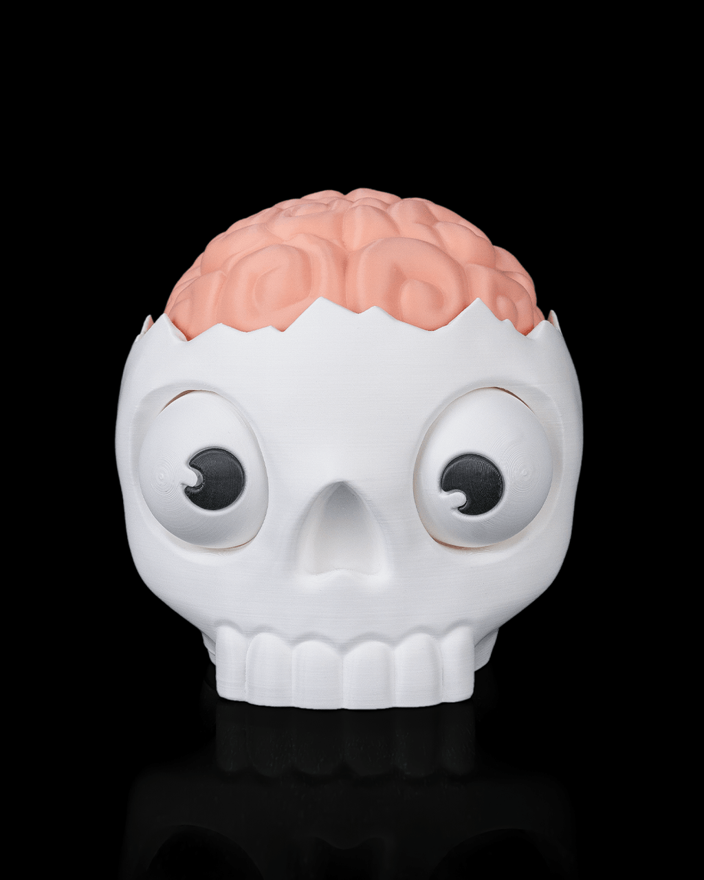 Brain Skull Halloween Candy Bowl
