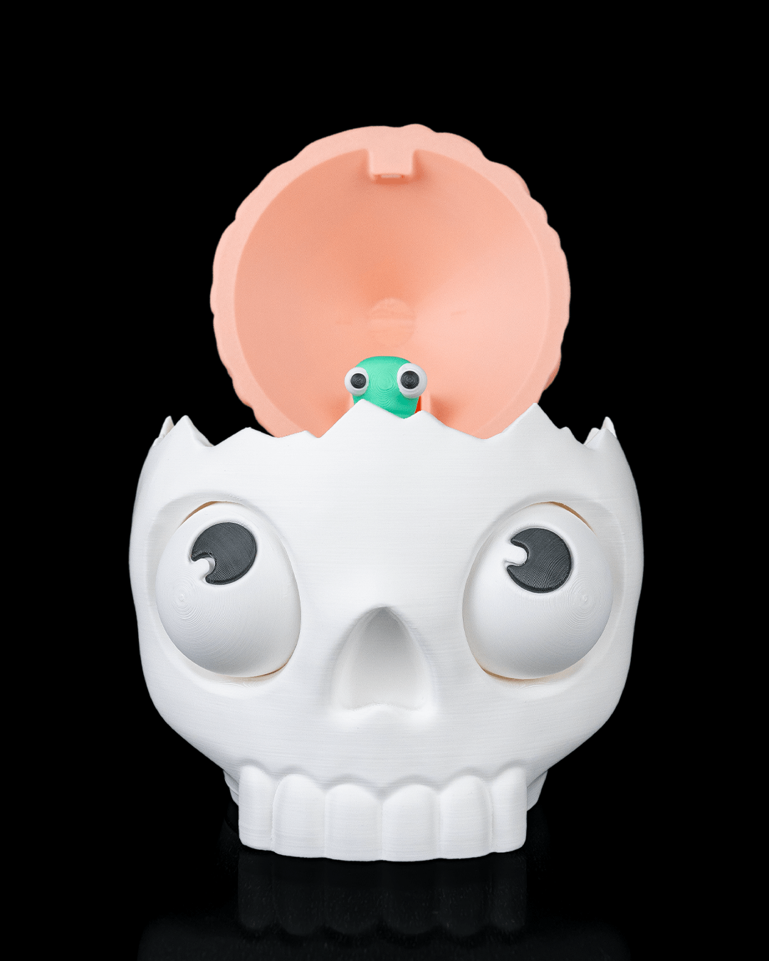 Brain Skull Halloween Candy Bowl