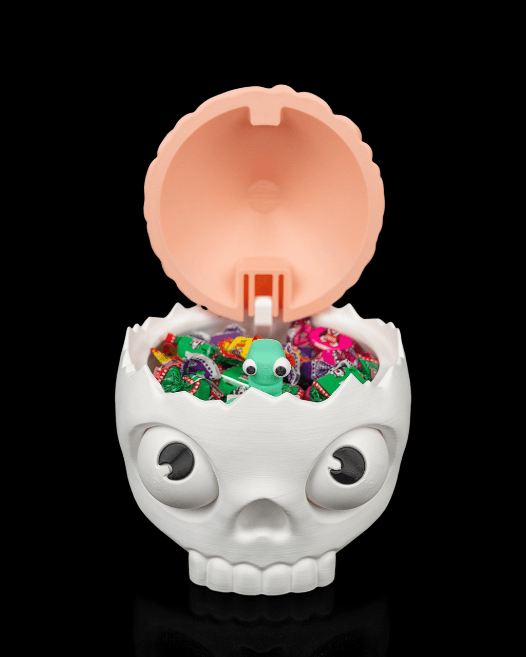 Brain Skull Halloween Candy Bowl
