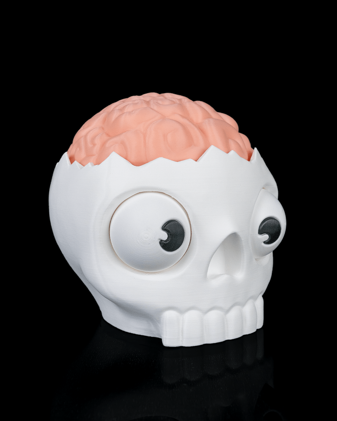 Brain Skull Halloween Candy Bowl