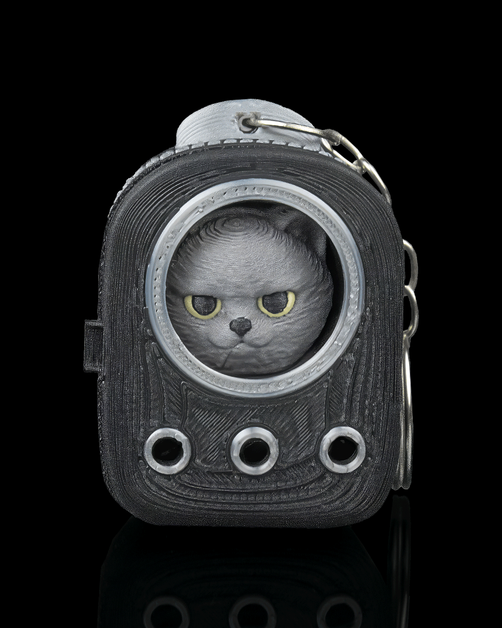 Everyday Pack British Shorthair 3D printed collectible of a British Shorthair cat in a stylish pack design.