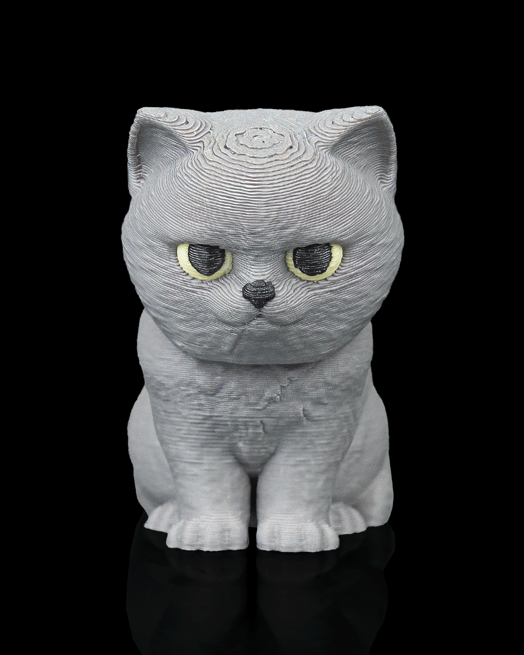 Everyday Pack British Shorthair collectible figurine with round face and adorable expression