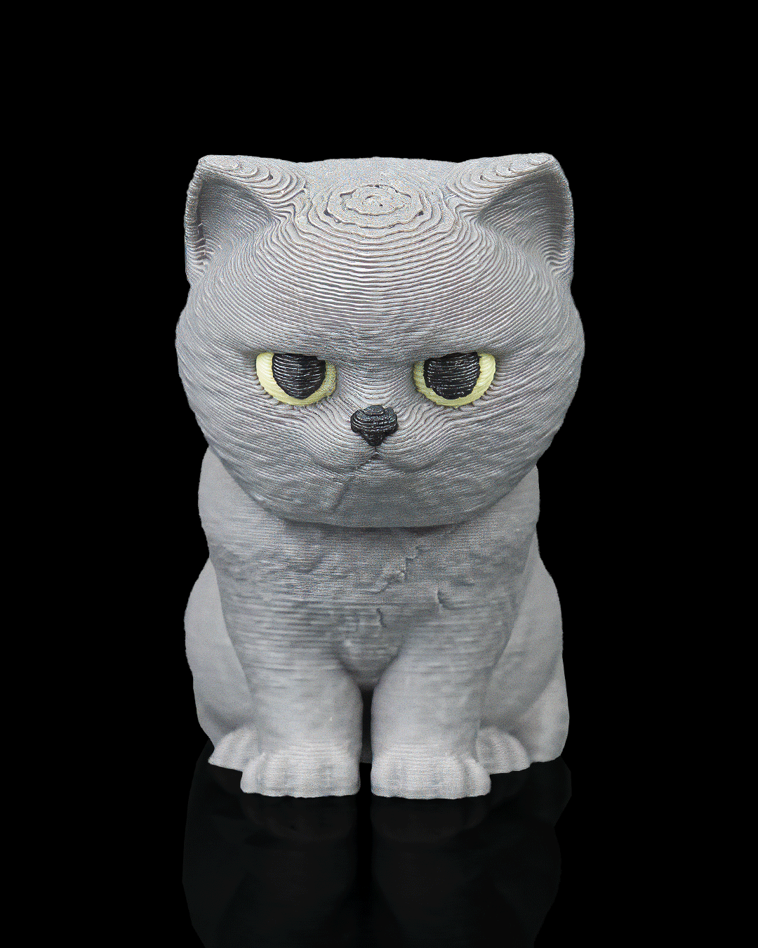 Everyday Pack British Shorthair collectible figurine with round face and adorable expression