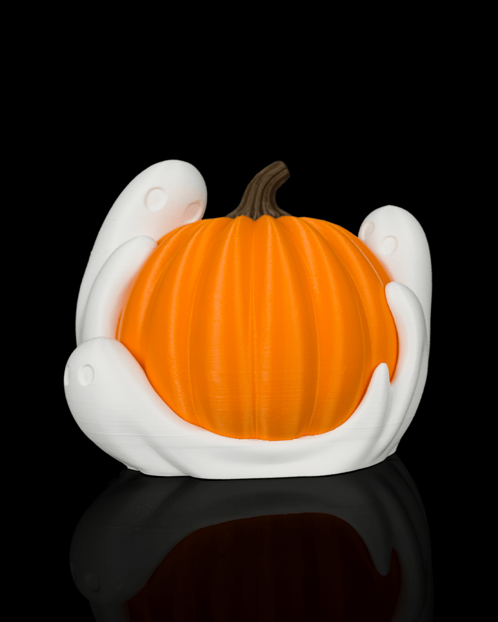 Ghost Pumpkin Halloween Table Lamp