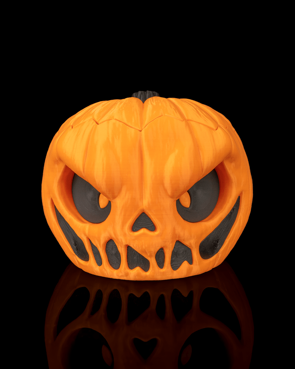 Possessed Pumpkin Halloween Candy Bowl