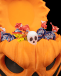 Possessed Pumpkin Halloween Candy Bowl