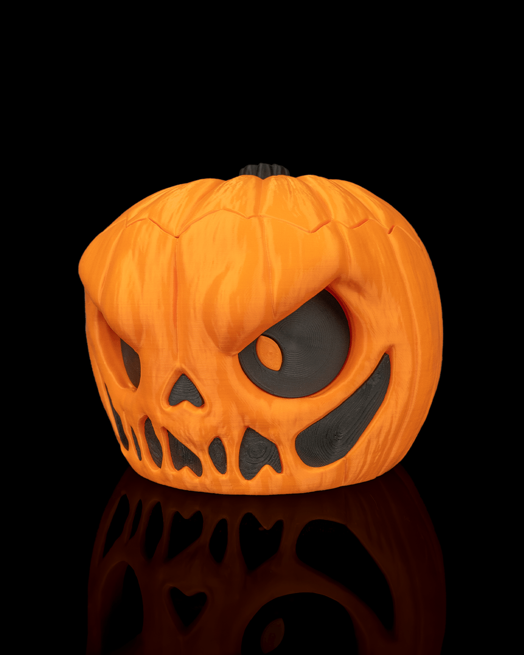 Possessed Pumpkin Halloween Candy Bowl