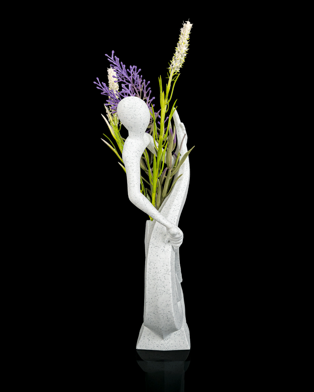 3D Printed Treble Clef Planter – Music Note Flower Holder – Musician Gift Home Décor
