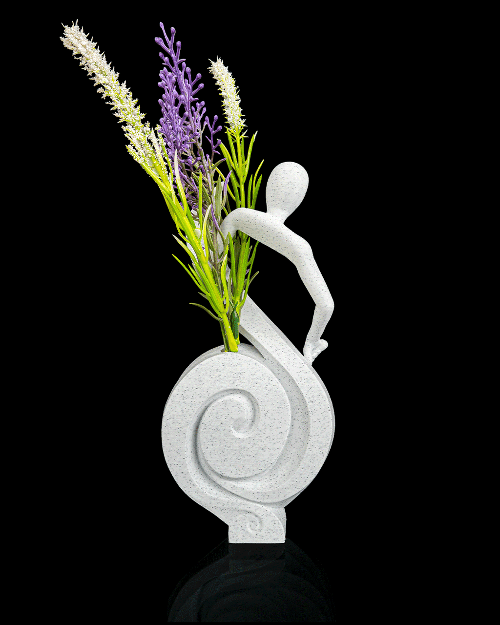 3D Printed Treble Clef Planter – Music Note Flower Holder – Musician Gift Home Décor