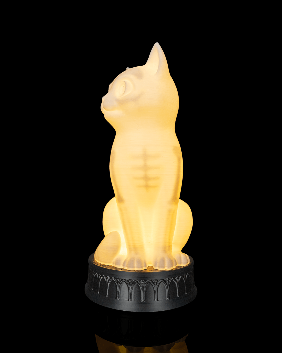X-Ray Cat Skeleton Table Lamp