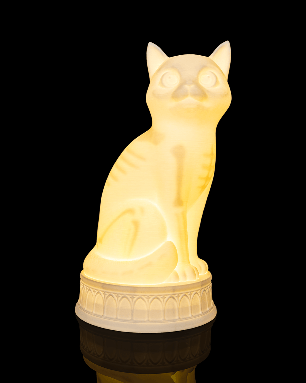 X-Ray Cat Skeleton Table Lamp