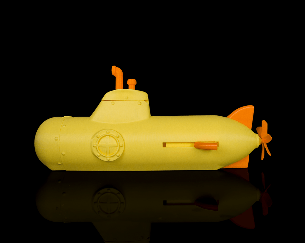 Yellow Submarine Pencil Case