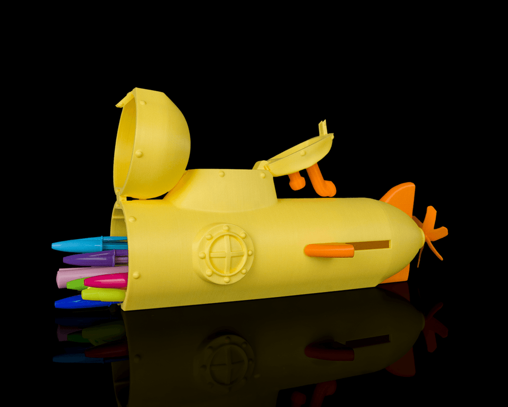 Yellow Submarine Pencil Case