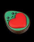 Avocado Heart Clicker & Keychain