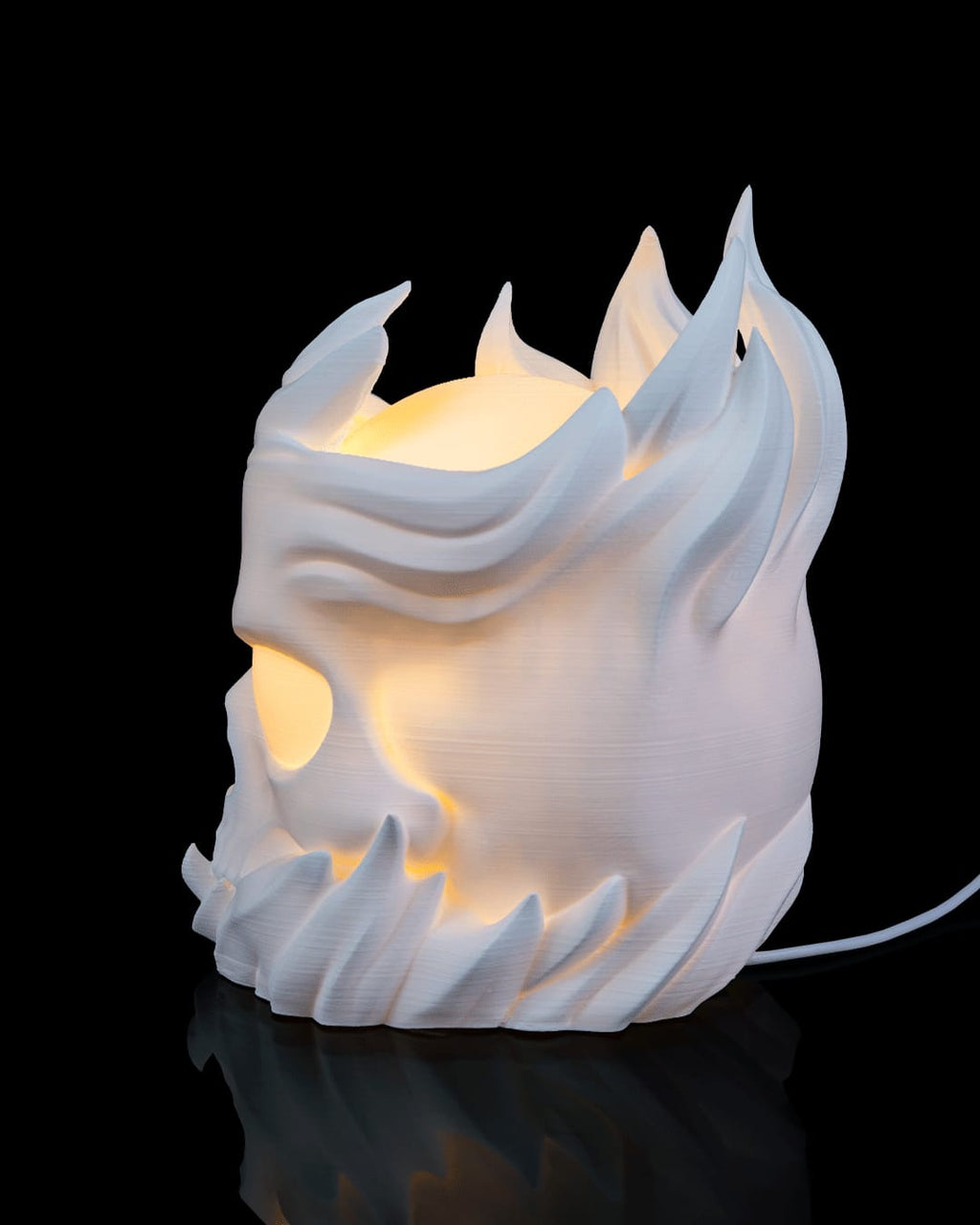 Skull Sphere- Table Lamp