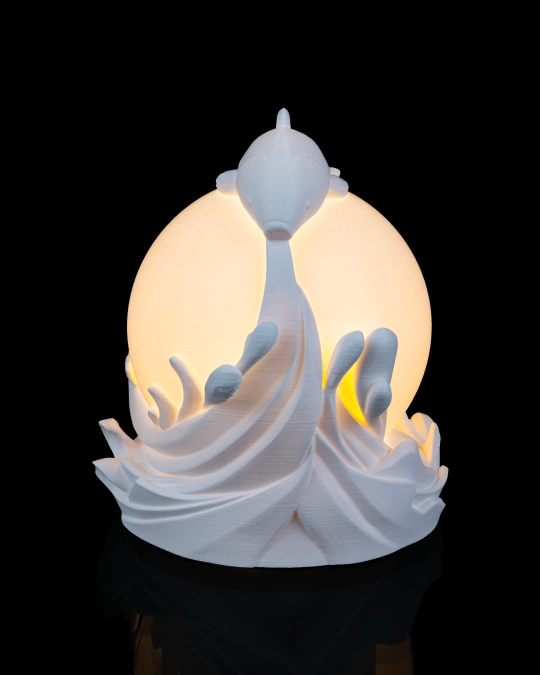 Twin Fish Table Lamp