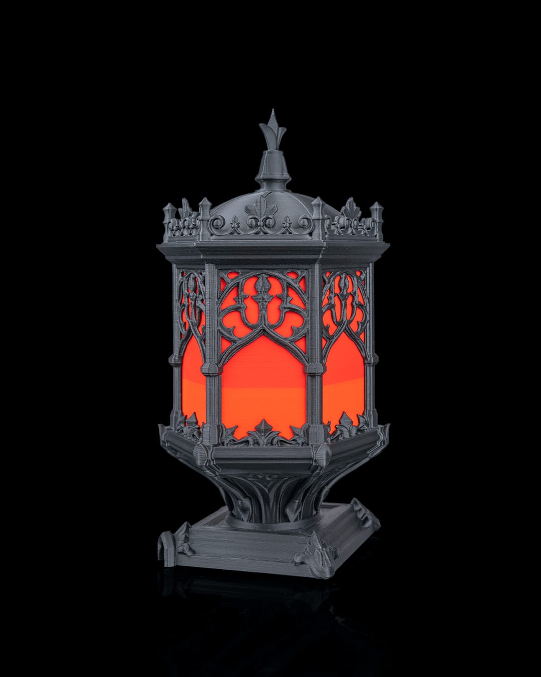 Gothic Ember Lantern table lamp