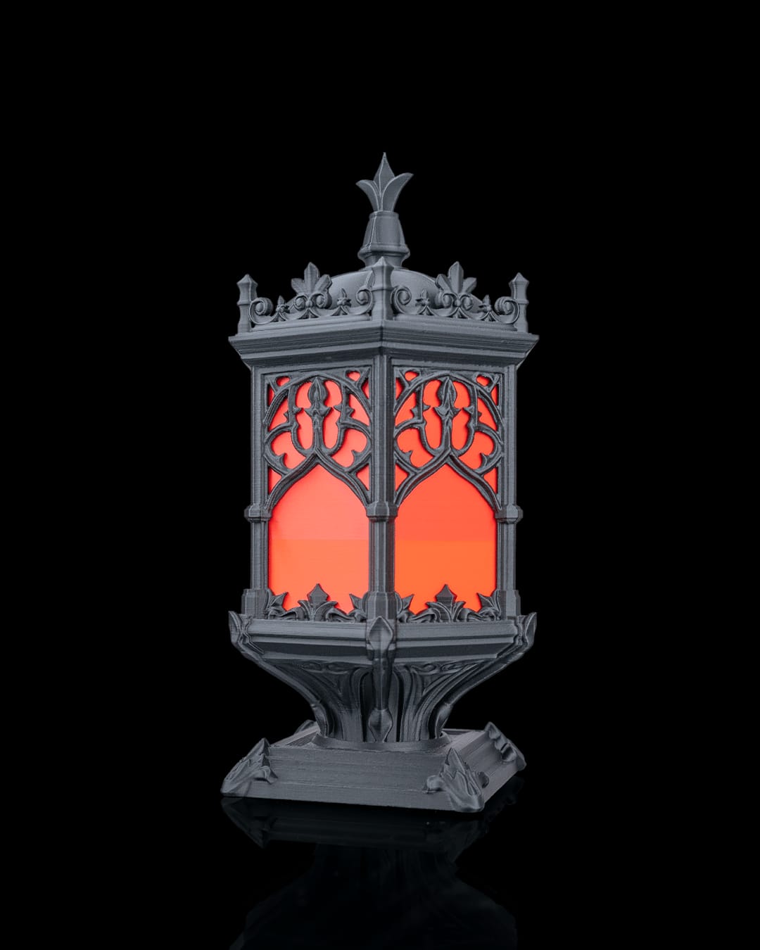 Gothic Ember Lantern table lamp