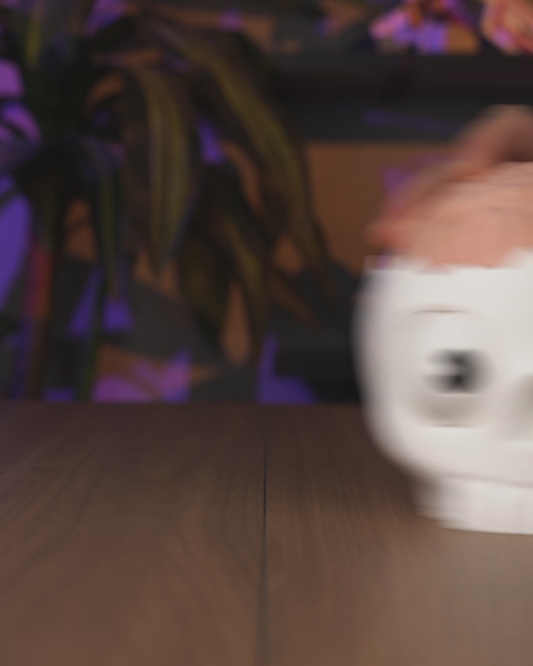 Brain Skull Halloween Candy Bowl