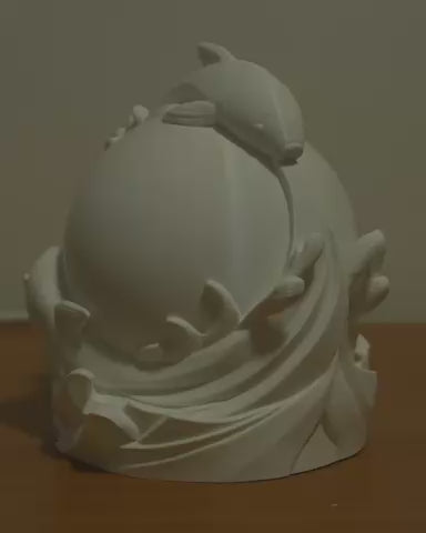 Twin Fish Table Lamp