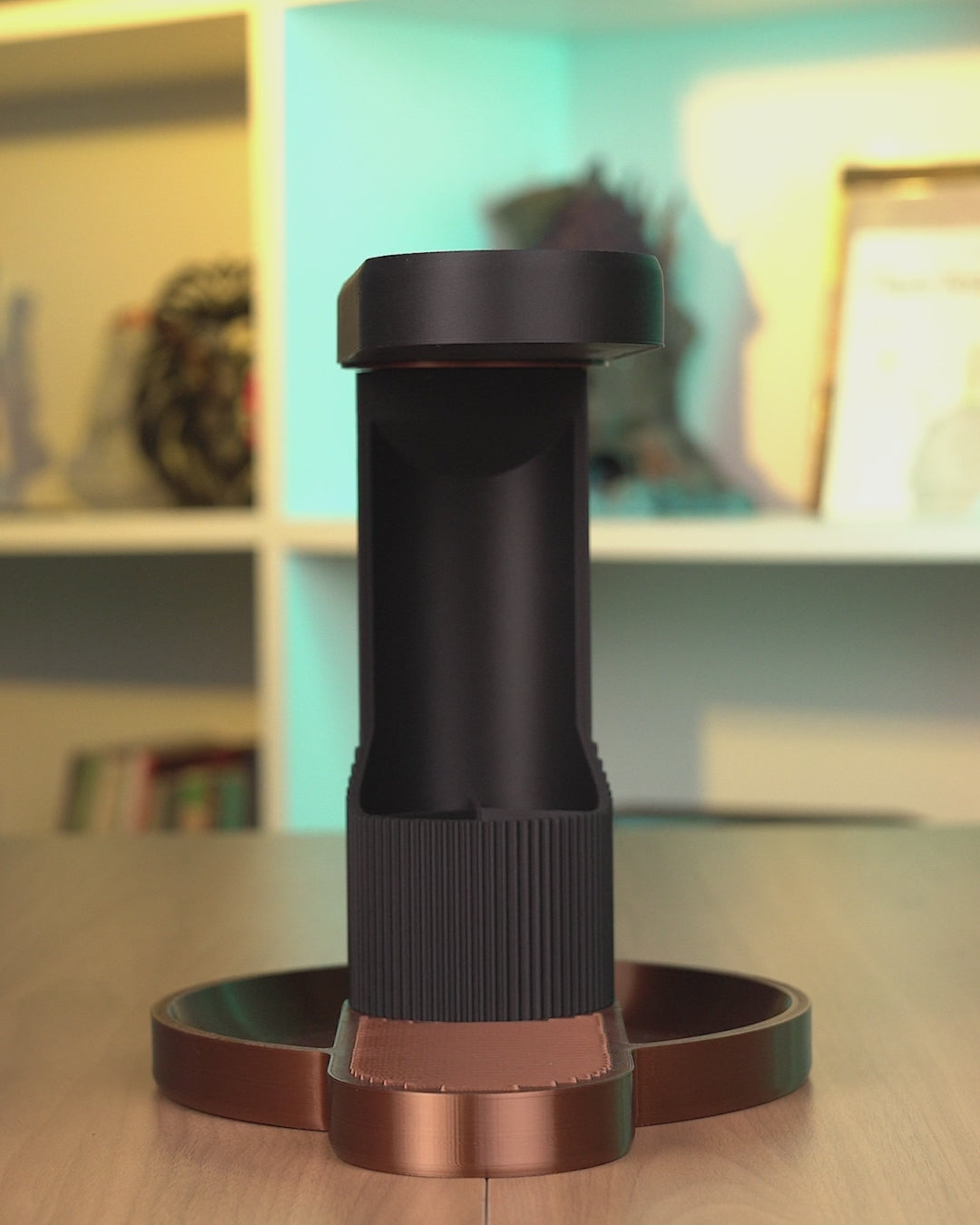 Tower Trio Headphone  Holder – 3D Printed Headset Stand, Pen Pot and Gaming Desk Organiser