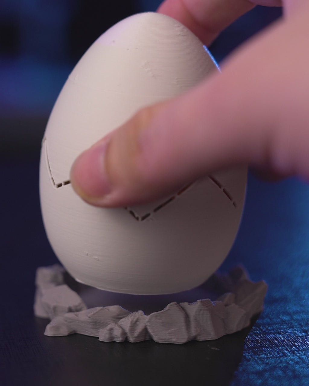 Tiny T-Rex Dino Egg