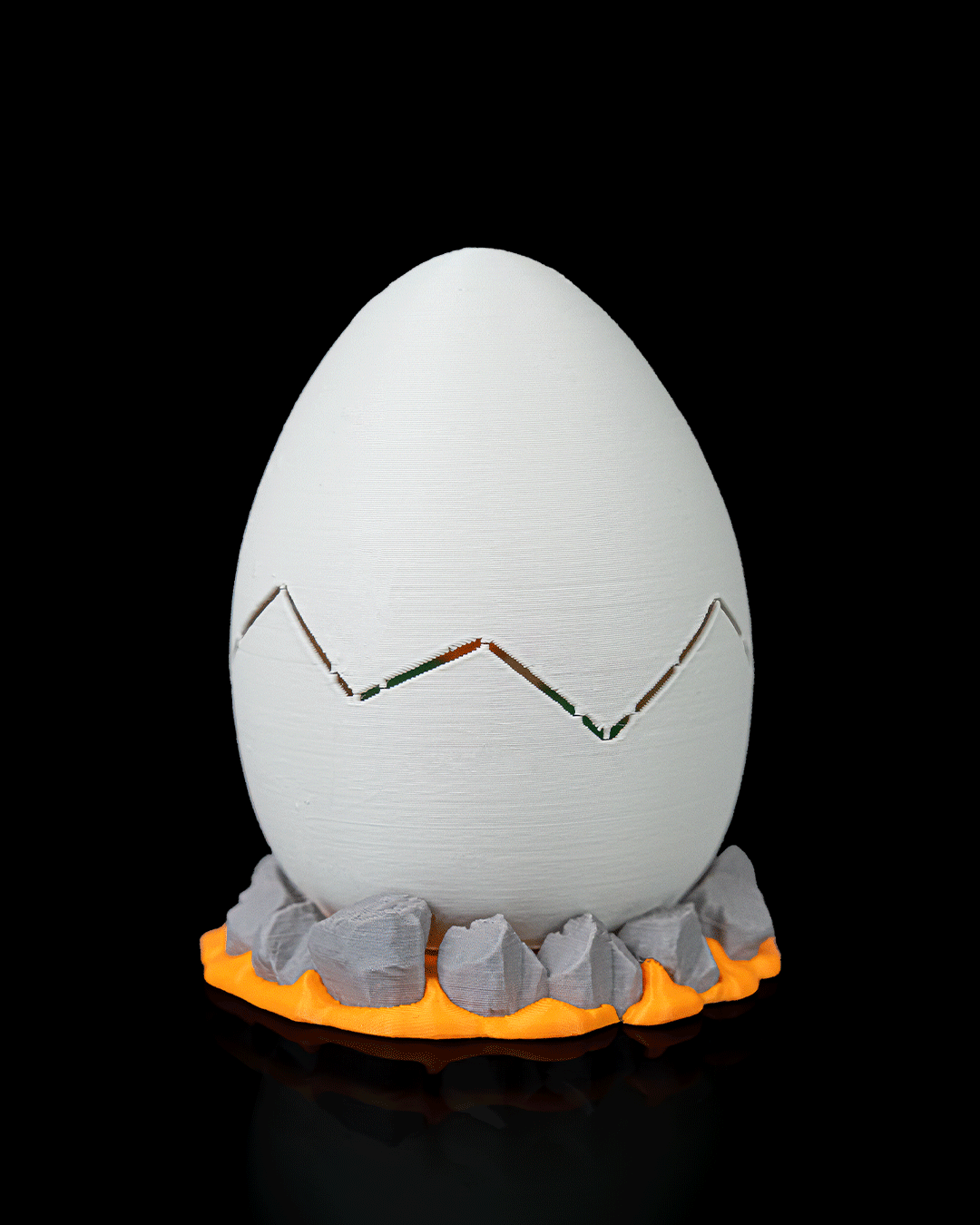 Tiny Pteranodon Dino Egg