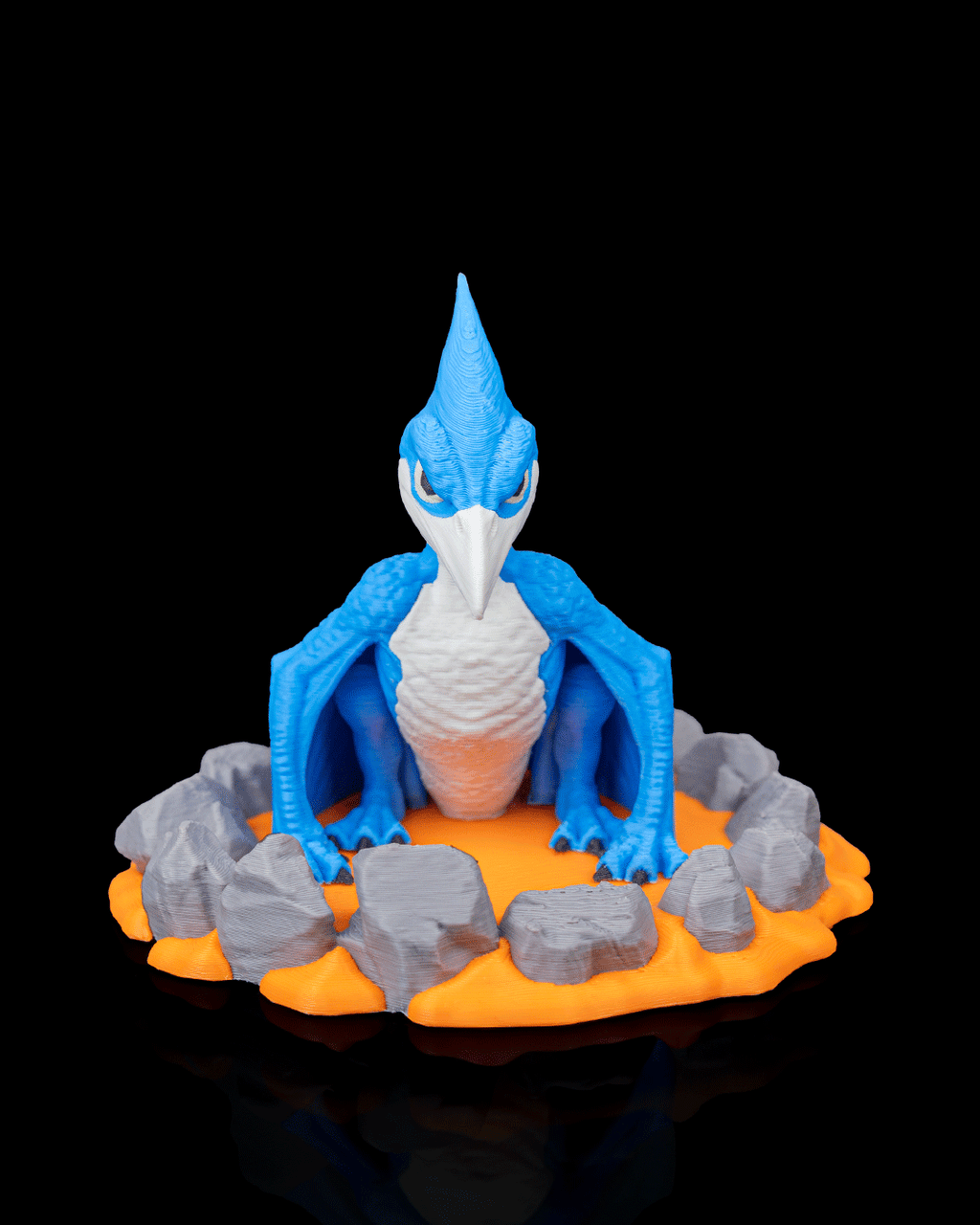 Tiny Pteranodon Dino Egg