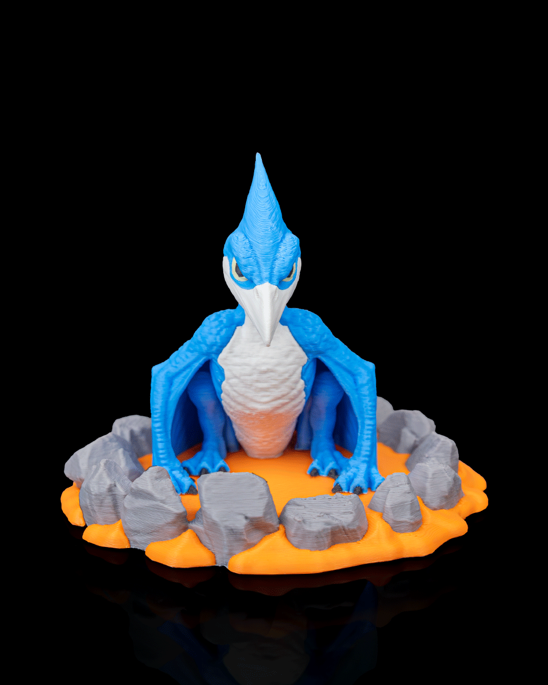 Tiny Pteranodon Dino Egg
