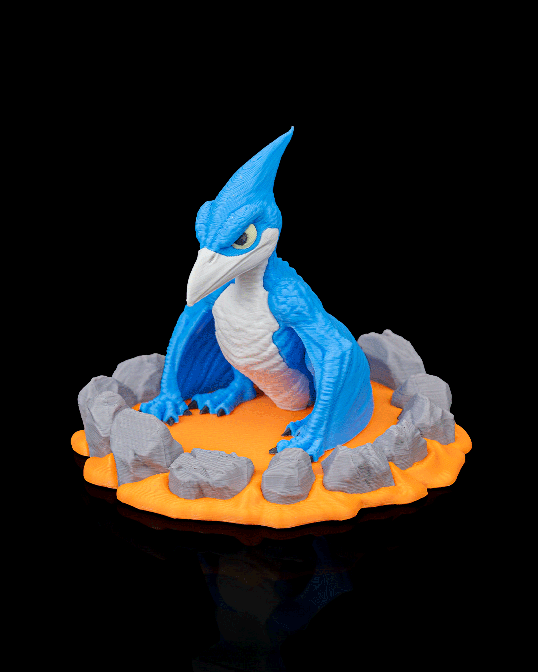 Tiny Pteranodon Dino Egg