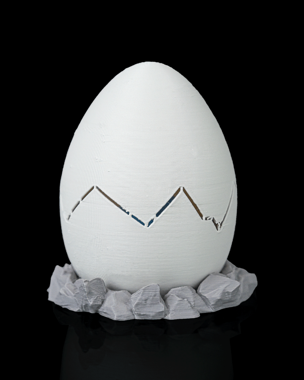 Tiny T-Rex Dino Egg